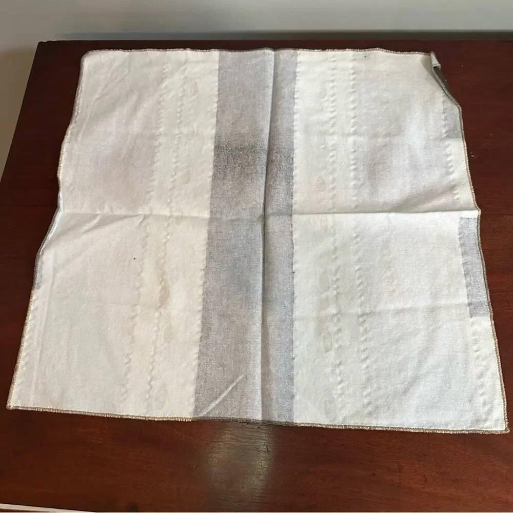 African Tribal Casual Unbranded Brown Black Cloth  Napkins Set 4 Abstract Print